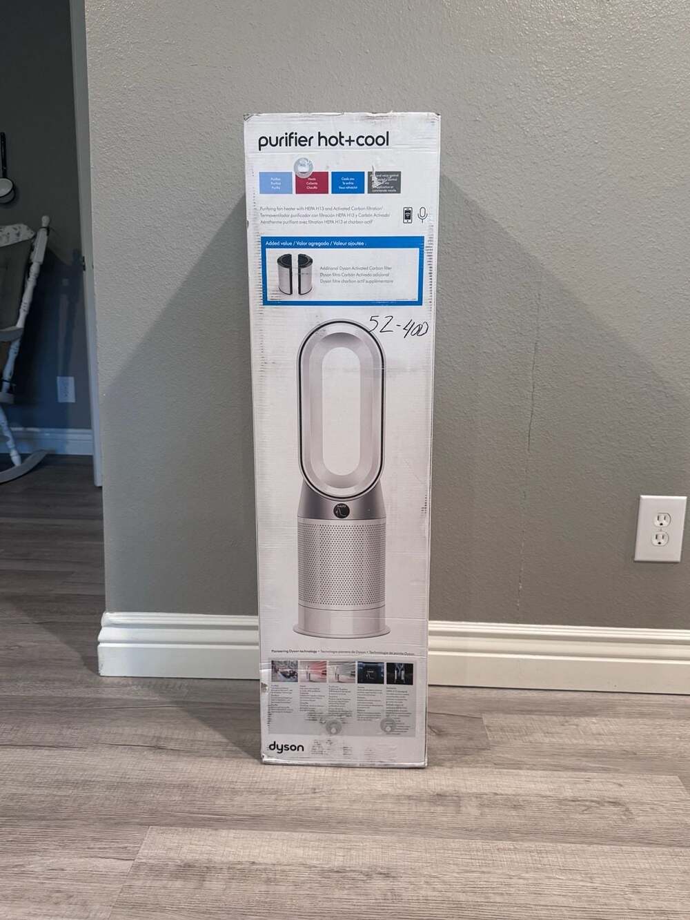 Dyson Purifier Hot+Cool Air Purifier and Heater with Additional HEPA Filter